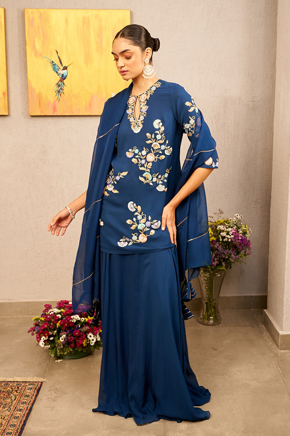 Aditi Rao In Our Nura Kurta Set