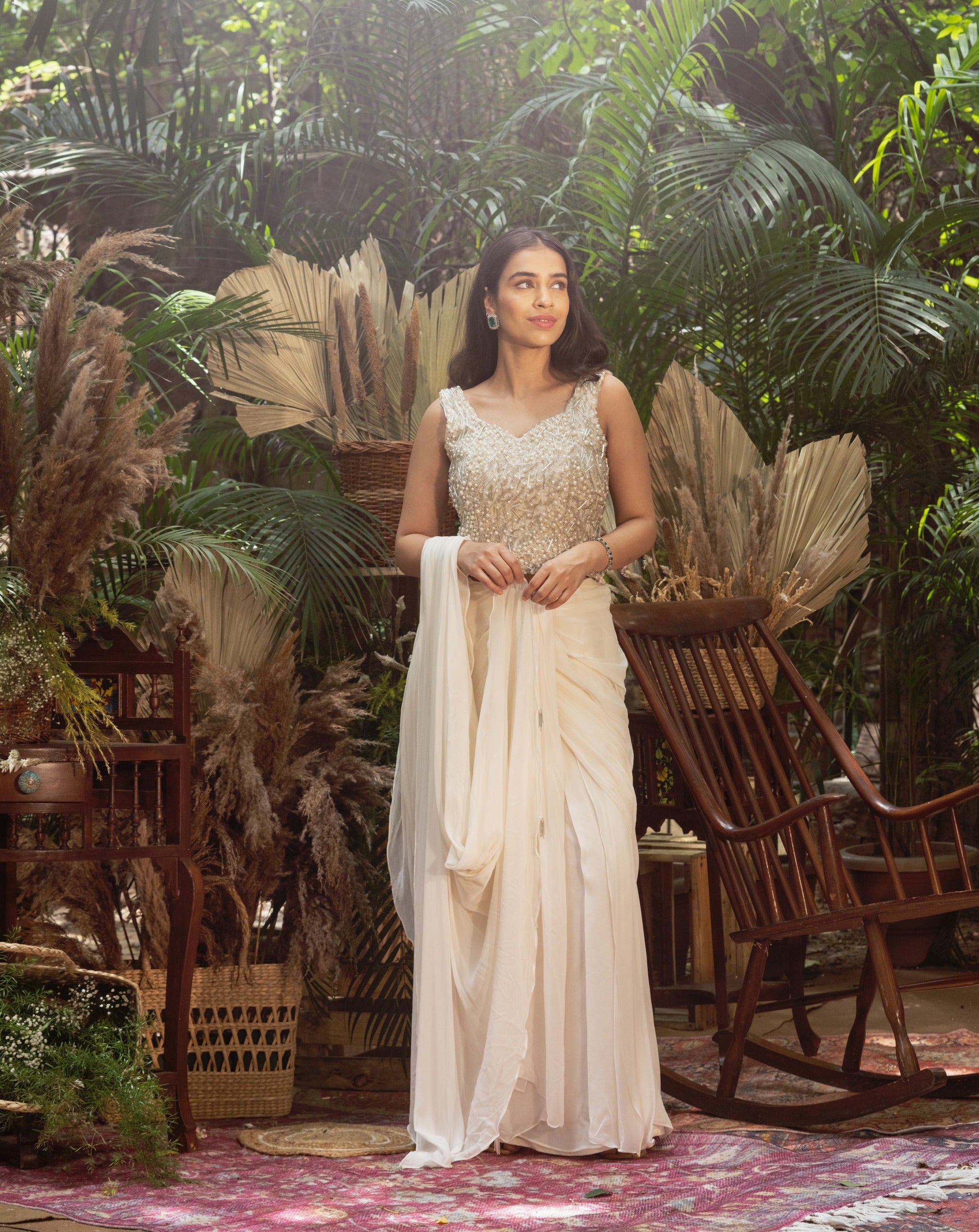 Veera Pre-Draped Saree