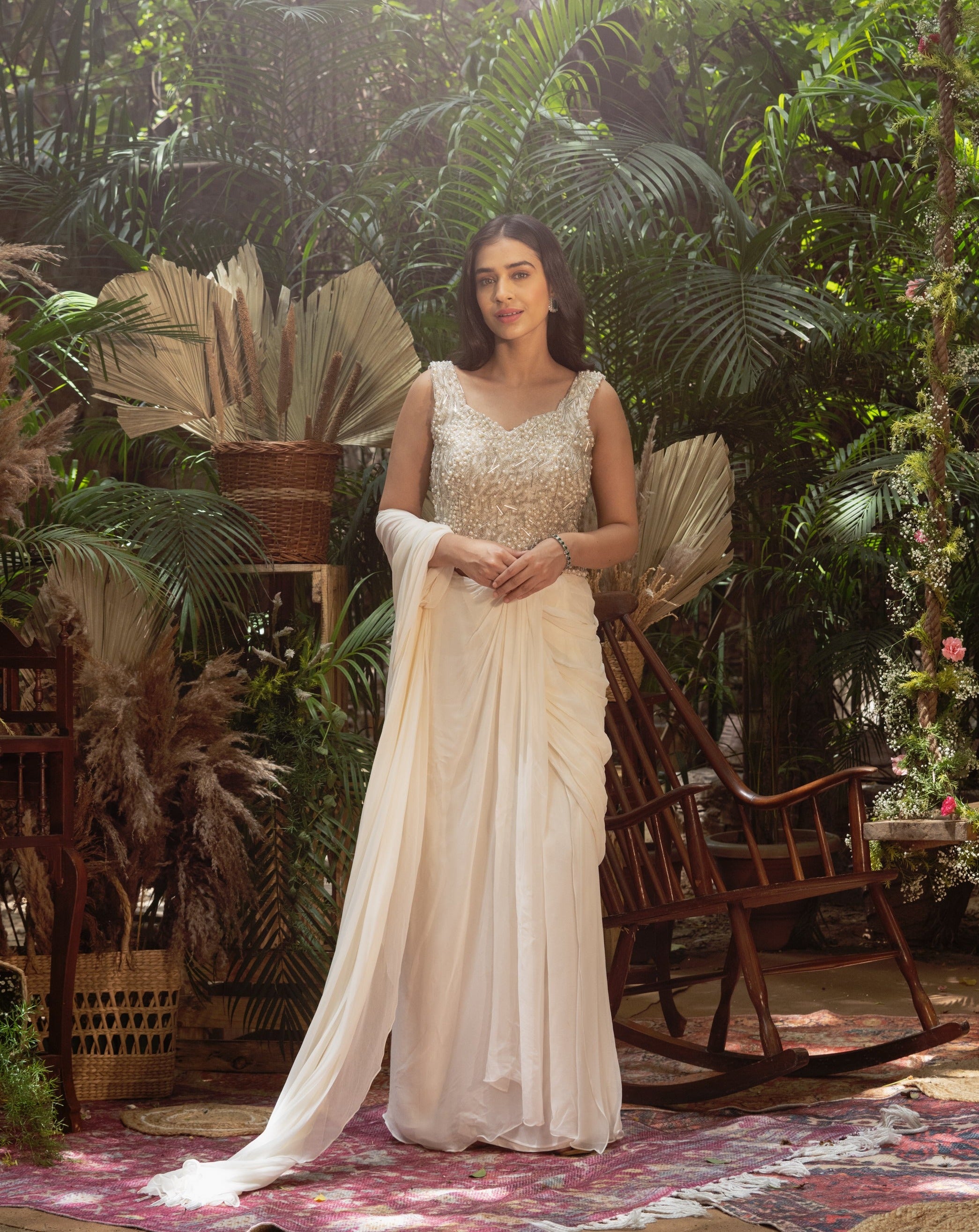 Veera Pre-Draped Saree