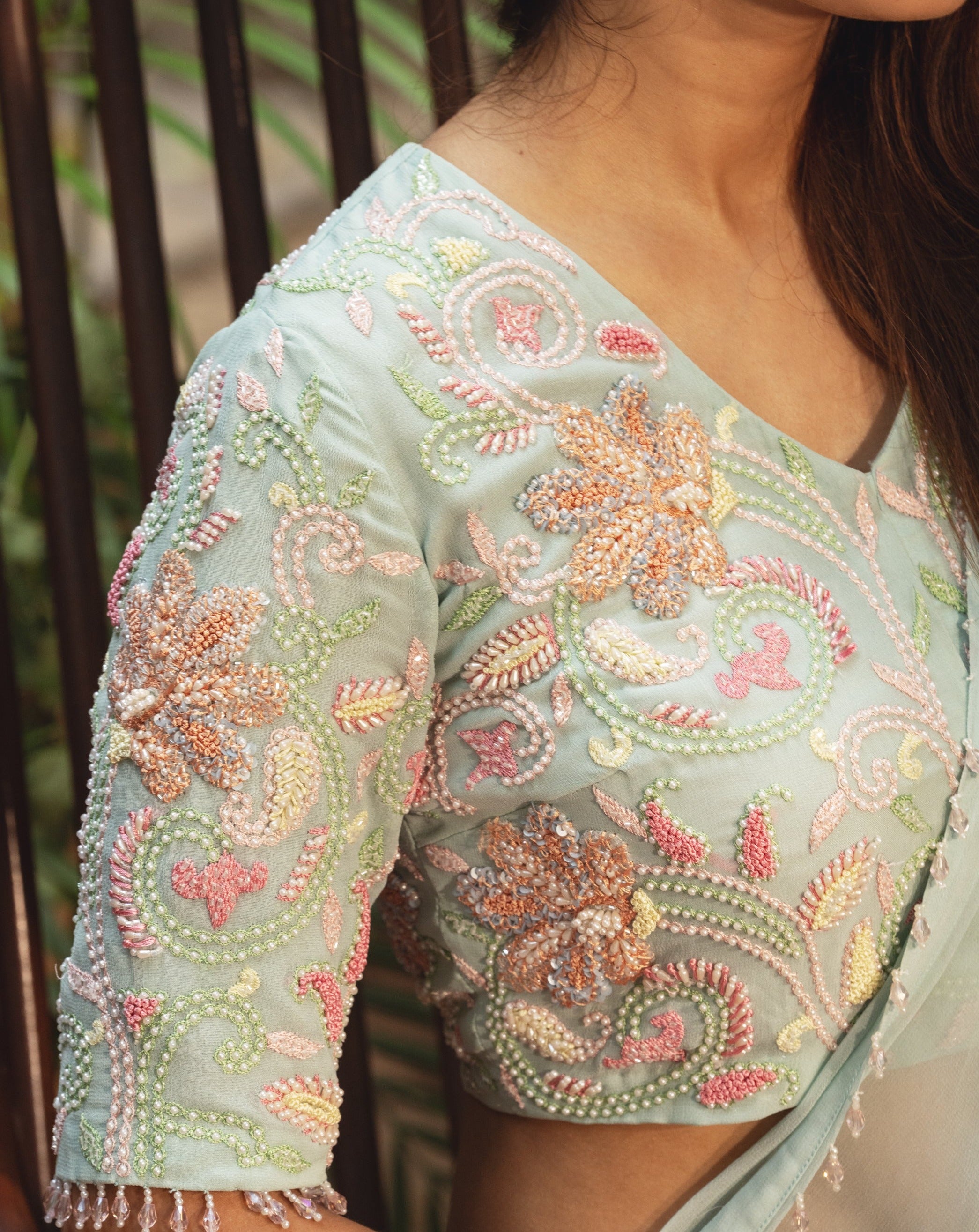 Kainaaz Pre-Draped Saree