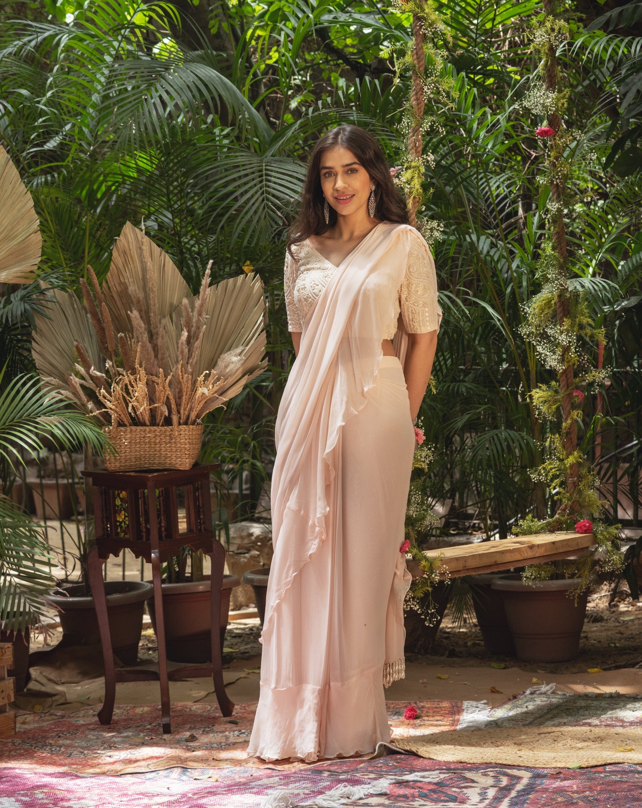 Ruhaani Pre-Draped Saree
