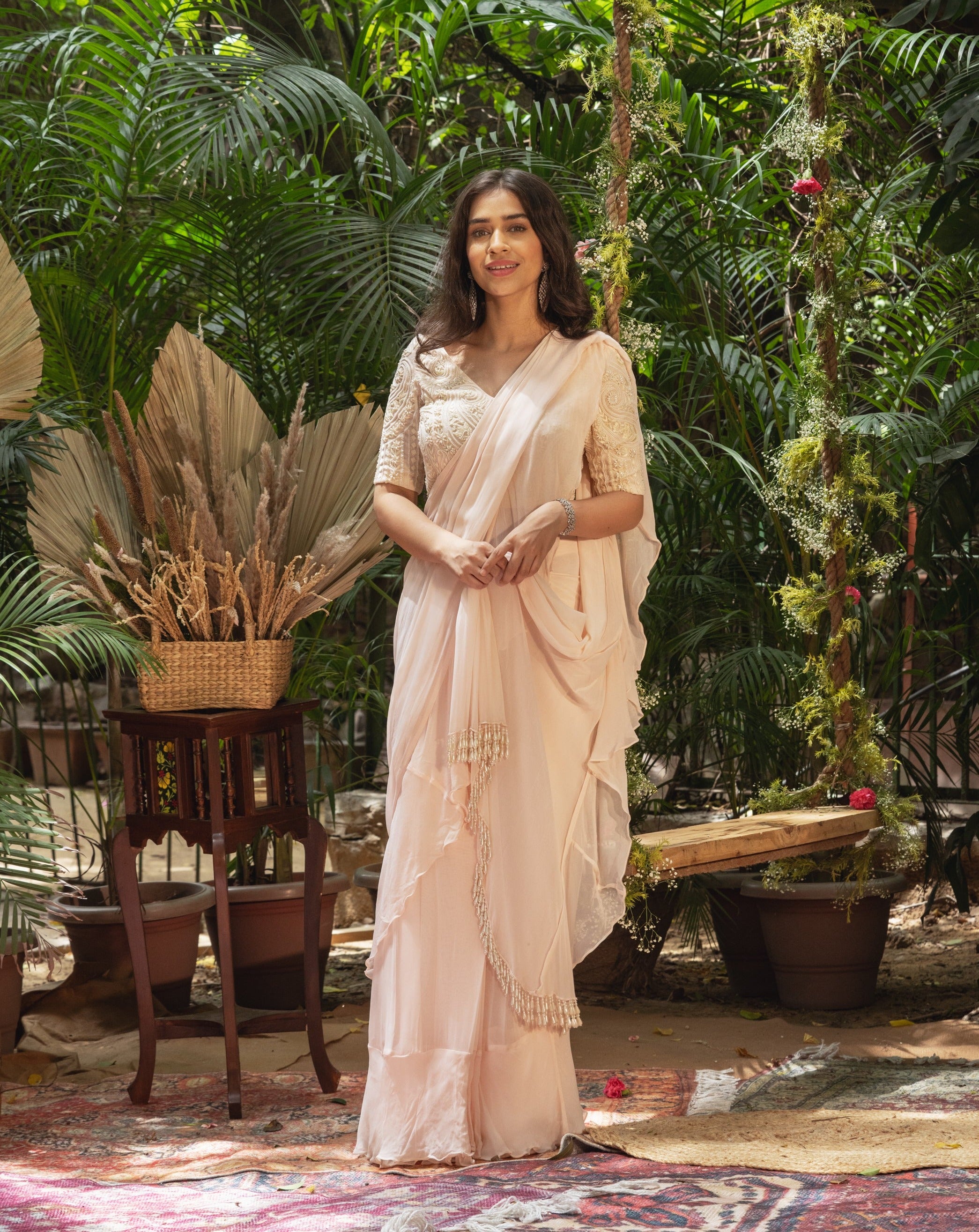 Ruhaani Pre-Draped Saree