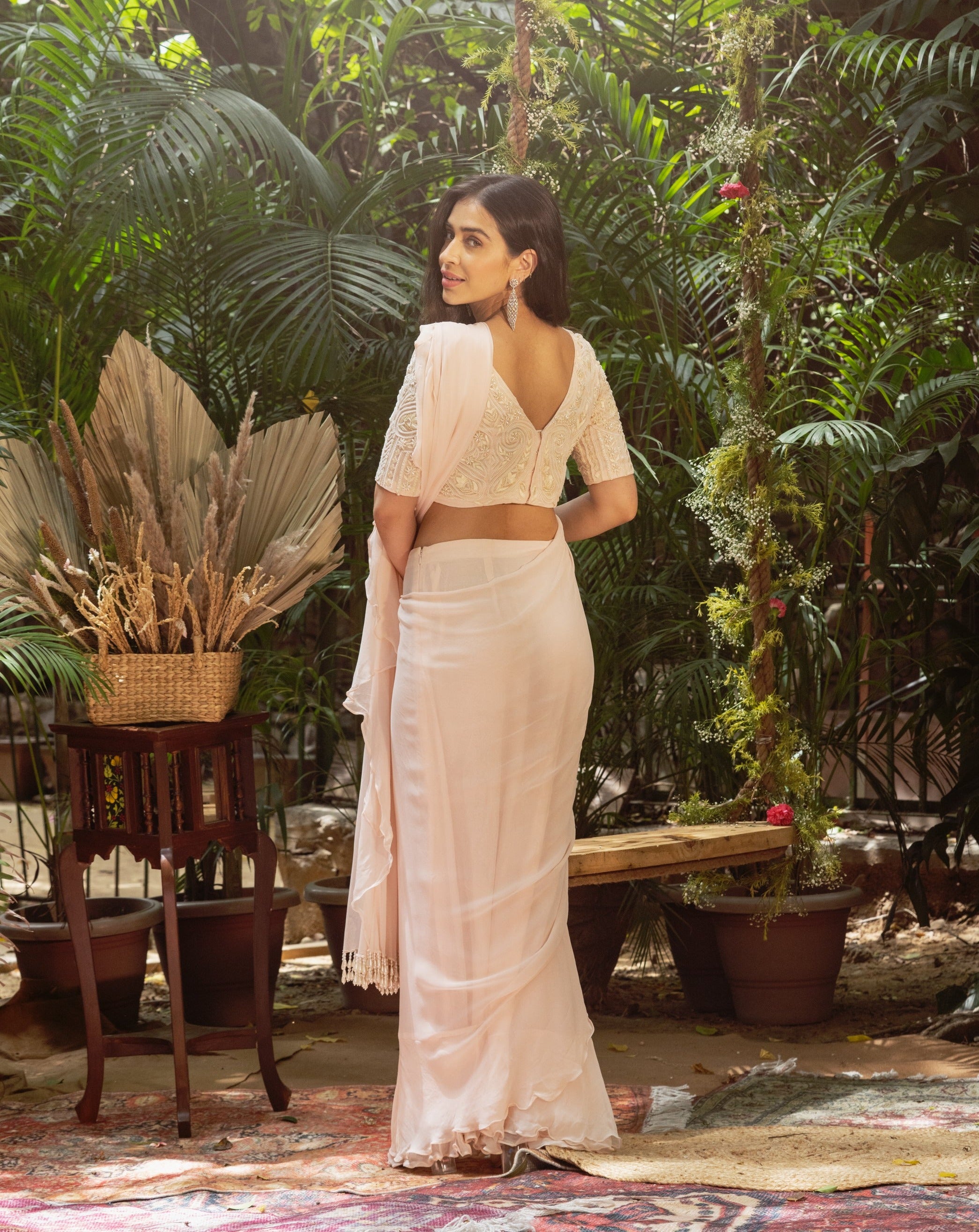 Ruhaani Pre-Draped Saree