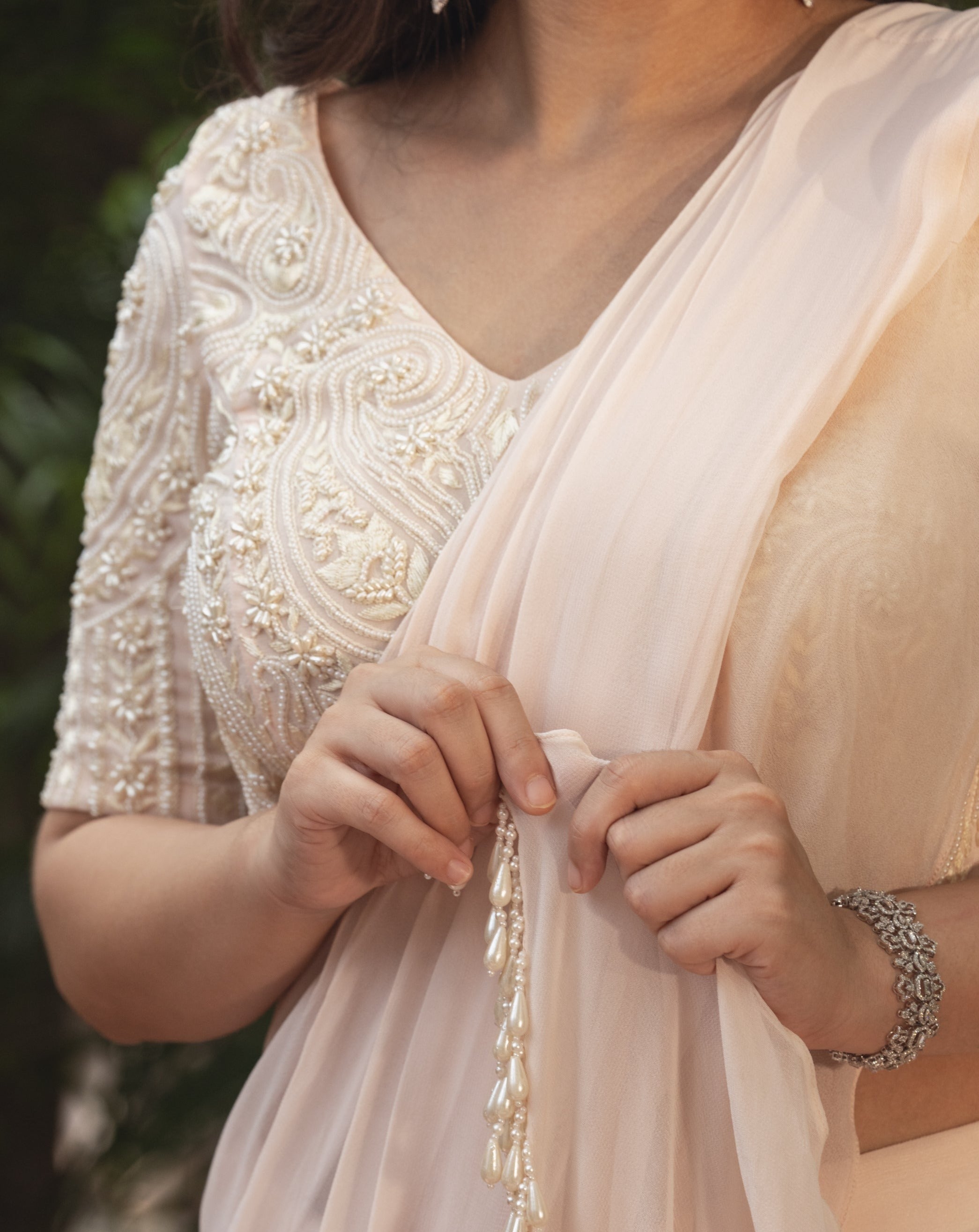 Ruhaani Pre-Draped Saree