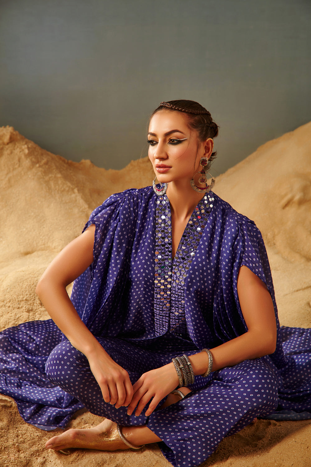 Aarohi Kaftan Set