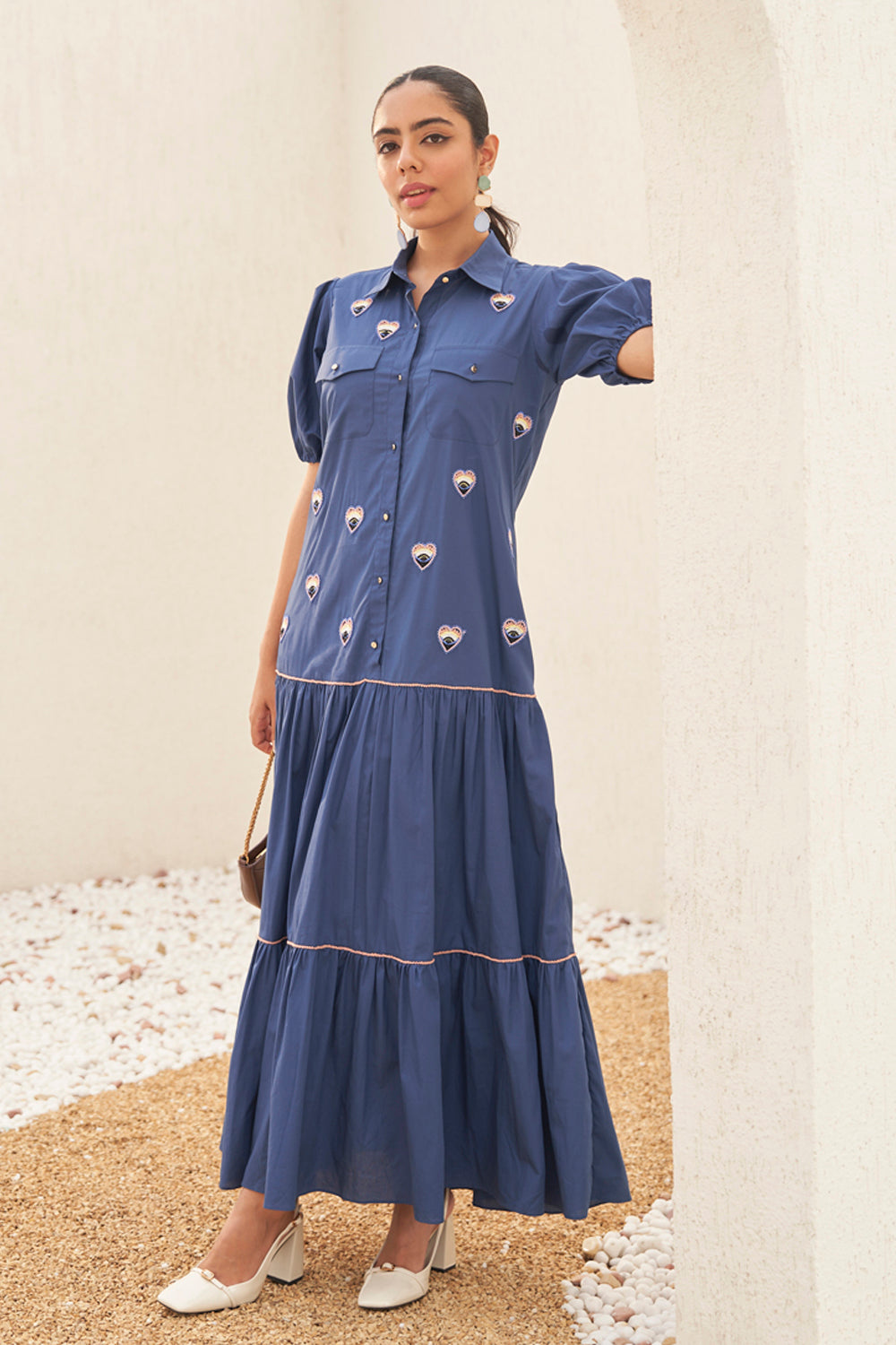 The Vigil Charm Shirt Dress