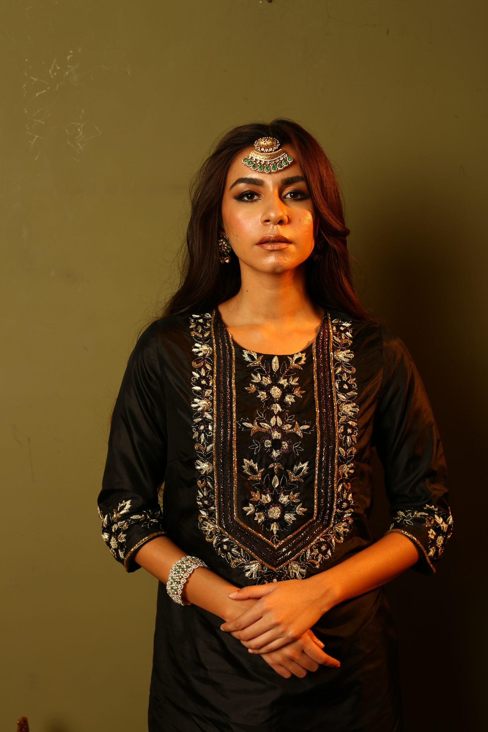 Soha Ali Khan In Our Alma Sharara Set